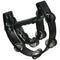 Compact Double Half Moon Music Tambourine Percussion Tamborine Drum Durable