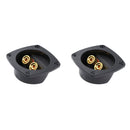 2pcs Car Stereo Screw Cup Connectors Speaker 2 Way Terminal Box Connector