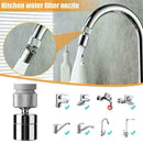 Kitchen Faucet Splash Head Extender Rotatable Shower Head Filter G9H1 V6X9