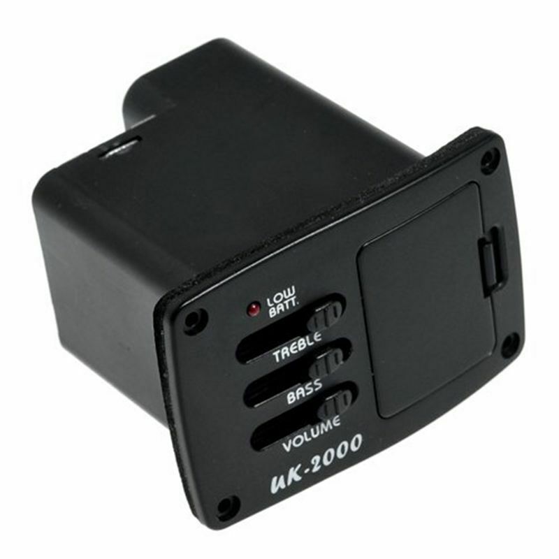 Belcat Uk-2000 Spiral Piezo Cable Pickup Eq and Pre Amp for Ukulele(no Batt