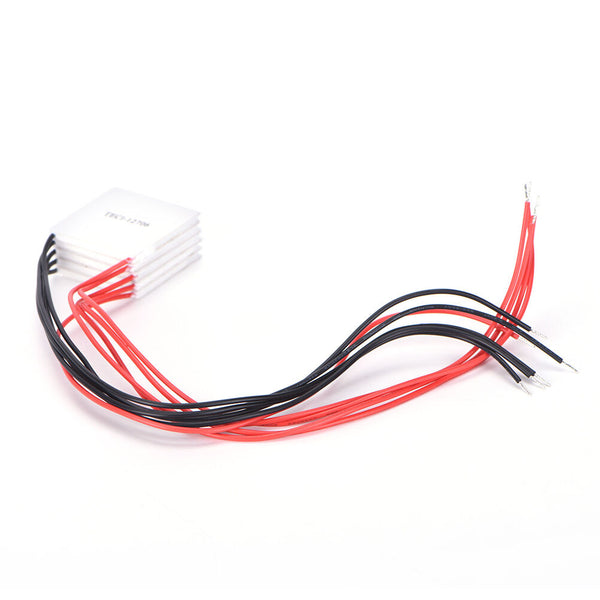 5PCS TEC1-12706 Heatsink Thermoelectric Cooler Cooling Peltier Plate Module 3C