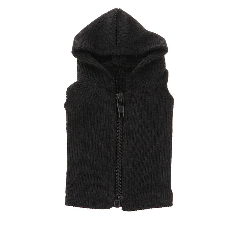 1/6 Scale Man Waistcoat for 12'' Hot Toys Phicen Kumik Action Figures Black