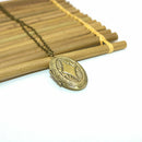 Alloy Carved Pendant Necklace Openable Cowboy Rodeo Punk Choker Jewelry