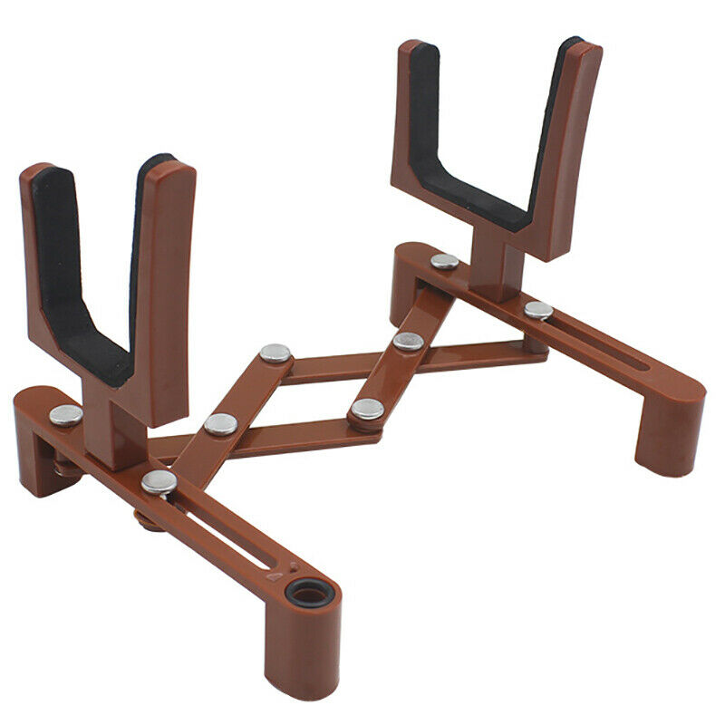 Violin Stand Holder For Full Size 4/4 3/4 1/2 1/4 Plastic Foldable Extended