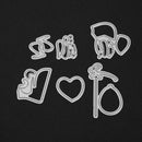 7pcs Animal Metal Cutting Dies Stencils DIY Scrapbooking Decor Embossing