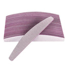 50Pcs/Lot 100/180 Grit Nail Sanding File Buffing Polish Block Half Moon Nai