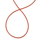 190 mm ODD 2.5 mm Thickness Red Silicone O Ring Oil Seal ring