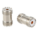 5-Pack PL-259 UHF Female to UHF Female Coax Cable Adapter S0-239 UHF