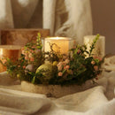 Easter Candle Holder Floral Candleholder Party Candlestick Tea Light Stand