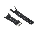 2Pack Silicone Rubber Wrist Strap Band & Metal Buckle For Ambit 3 2 1 Black