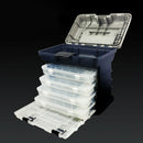 Fishing Tackle Box Portable 4 Layers Fishing Box Sea Boat Fishing Accessory