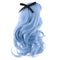 1/3 BJD Wig Hair Blue Curly Hairpiece for LUTS DOD Supper Dollfie Ball Jointed