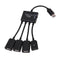 MagiDeal 4 In 1 Type-C Male Hub To USB & Micro USB Female Splitter Adapter