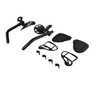 Lightweight Bike Aero Handlebars Road Racing Cycling Alloy TT Arm Rest Bars