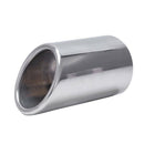2x Exhaust Headers Exhaust Tips Muffler Pipe Inox for Audi A4 B8 A4L Q5