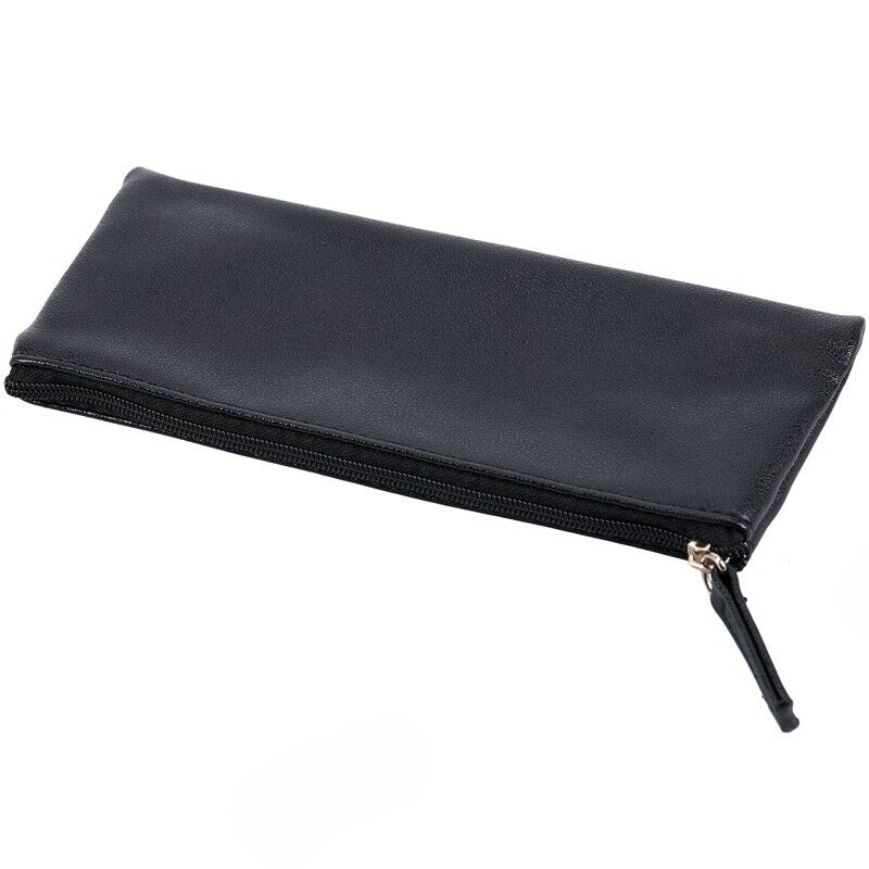 Leather Pencil Case Pouch Bag with Zipper,Pencil Case Soft Pencil Case Make N3M3