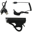 Rechargeable Bike Headlight Front Light with Bell USB Charging Bike Waterpr