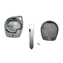 Remote Key Shell fit for 2BT SUZUKI SX4 Swift UNCUT Shell Fob w/ Button Pad FT