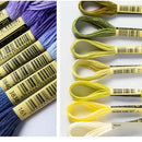 50Pcs/set Mix Colors Cotton Sewing Cross