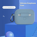 Silicone Earbuds Case Bluetooth Headset Cover Bag Box w/Keychain for Airpods Pro