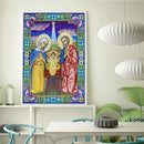 5D DIY Special Shaped Diamond Painting Religious Embroidery Kit Home Decor