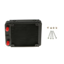 120mm Aluminum Exchanger Computer Radiator Water Cooling System 18 Tubes