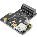 Raspberry Pi X850 Msata Ssd Disk Expansion Board Supports 1Tb Usb 3.0