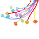 12 Sizes Plastic Flexible Afghan Tunisian Crochet Hooks Weave Needles 120cm
