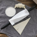 Making Croissant Bread tools Dough Pastry baking Plastic Handle Rolling Cutt Gw