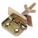 2 Pcs/Set Butterfly Hinge Clamp Silk Screen Printing Metal Butterfly Hinge  Z8W8