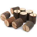 Rustic Wood Table Numbers Holder Wood Place Card Holder Party Wedding Table J8P4