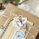 46PC Flower Birds Adhesive Stickers Stationary Paper Scrapbooking Embellishments