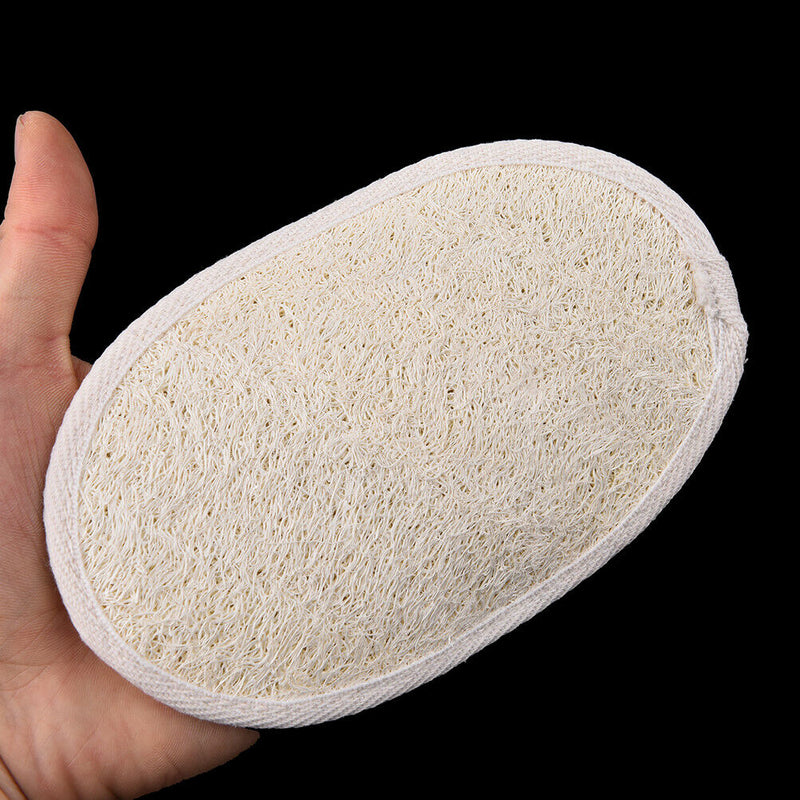 Exfoliating Loofah Pad Natural Cleaning Sponge Scrubber Bath Spa Shower Brush Gw