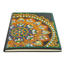 DIY Mandala Special Shaped Diamond Painting 50 Pages Sketchbook A5 Notebook