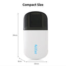 EzCast 2.4G+5G USB WiFi Adapter Bluetooth 600Mbps Dual-Band Wireless Dongle A