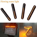 Switchback Car DRL 12 LED Light Strip Tube Sequential Turn Signal Lights CoolME