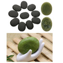 12pcs/ lot Hot Spa Rock Basalt Therapy Massage Lava Natural Jade Stones