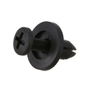 50pcs 6mm Plastic Push Type Rivet Bumper Pin Clips
