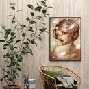 5D DIY Diamond Painting Full Round Drill Women Cross Stitch Embroidery Kits