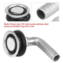 Marine Boat Fuel Tank Vent 5/8 inch Hose 90 Degree Fuel Vent 316 Stainless  E3U8