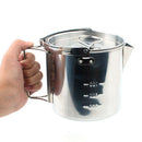 Hanging Pot Stainless Steel Portable Kettle Accessories Outdoor Hiking Camping