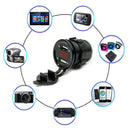 12V Dual USB Car Lighter Socket Splitter Charger Plug Adapter Power