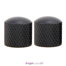 4pcs Guitar Bass Dome Tone Knobs for Electric Guitar Volume Control Knobs