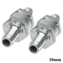 2x 6mm Aluminium Fuel Line One Way Non Return Check Valve Petrol Useful new hot