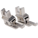 2PCS Right Compensating Presser Feet Top-Stitch for Domesic Sewing Machines