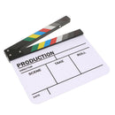 Acrylic Clapboard Dry Erase Director TV Film Movie Slate Cut Action Scene