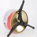 Portable Practical Hiking PC Foldable Stable Durable Cooking Tool Canister Stand