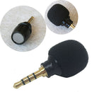 Smartphone Microphone Portable for Smartphone Mobile Phone Recording 3.5mm