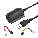 SATA&PATA&IDE to USB 2.0 Adapter Cable 480 MB/s for 2.5" , 3.5" Hard Drive Disk