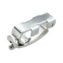 10 x stainless steel Jewelry Wrist Watch Bracelet Band Fold Over Clasps 0.4